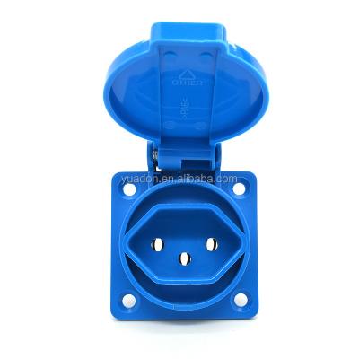 China IP44 Switzerland Water Resistant Electrical Outlet Residential / Multipurpose Swiss Waterproof Plug for sale