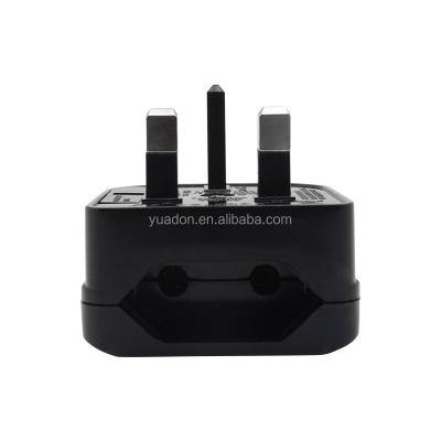 China 2020 Hot Sales Plug Conversion Travel Adapter EU to UK Power Adapter 2 Prong Plug to 3 Prong Conversion for sale