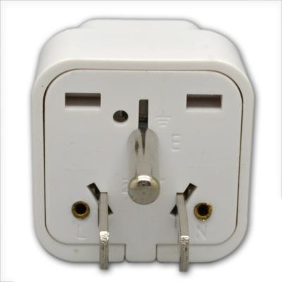 China Residential / General Purpose 10A 250V European To American USA Type Plug Adapter for sale