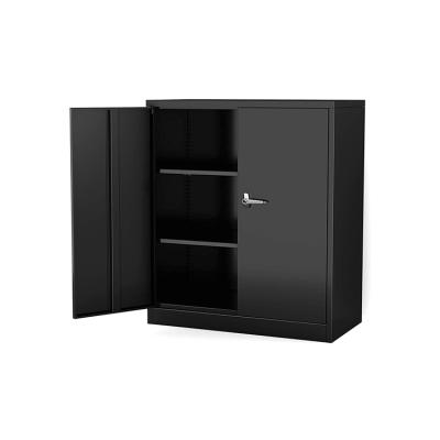 China Black Adjustable Metal Hardware (Other) Best Price Storage Cabinet Have Adjustable Shelves Steel Counter Cabinet for sale