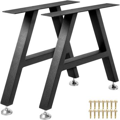 China Modern Cost-effective Durable Metal Material Table Desk Legs Coffee Black Table Legs for Household for sale