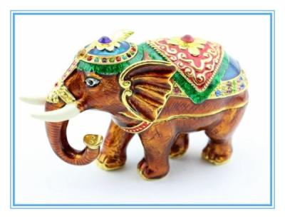 China Carton Elephant Shape Jewelry box for decoration for sale