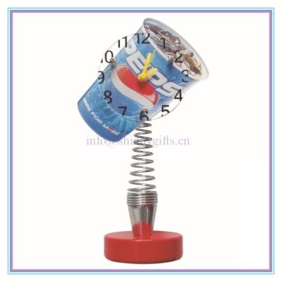 China ODM/OEM design alarm clock for PEPSI for sale