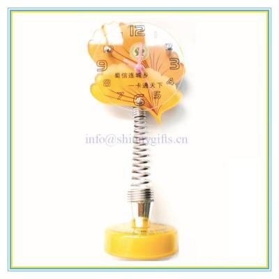 China 2014 new ideal transparent table clock for promotion for sale