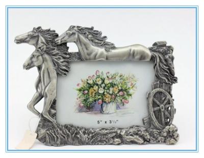 China Shinny gifts handmade horse photo frame for sale