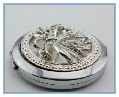 China High quality hot sale diamond metal pocket mirrors for sale