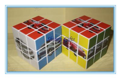 China 3x3x3 Speed car magic cube puzzle for sale