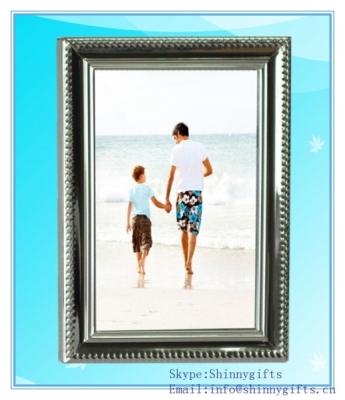 China Silver Plated Picture aluminum photo Frame for decoration for sale