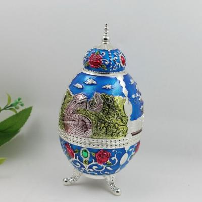 China Shinny Gifts Enamel Handmade China Traditional Metal Toothpick Holder for sale