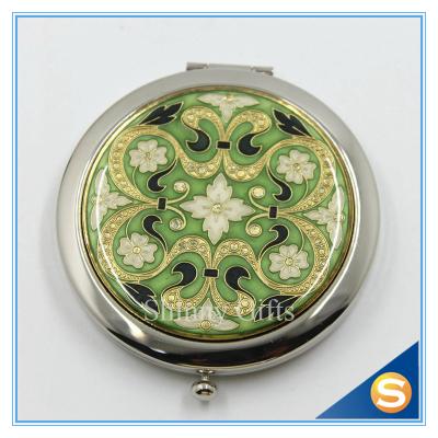 Китай Shinny Gifts Promotion Gift Folding Custom Printed Metal Compact Mirror продается