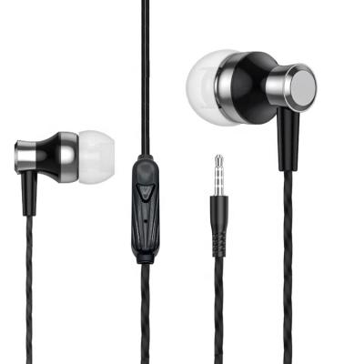 China In-Ear Earphone Wired Onsite Retail Earphone For Supermarket OEM Cheap Earbuds With MIC Stereo Headphones for sale