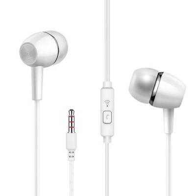 China In-Ear Earphone 3.5mm Earbuds Stereo Cable Cheap Hi-Fi Headphone Earphone Earbuds With Mic For Iphone for sale