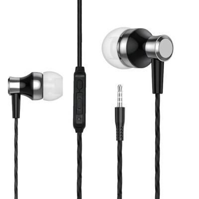 China In-Ear Mobile Wired Headphones Sport Earphone In Ear 3.5 Sport Earbuds Headset Mic Music Earphones For Phones for sale