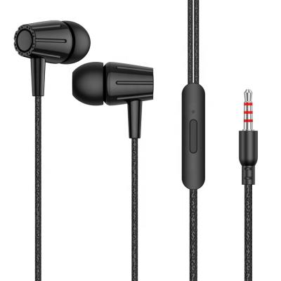 China In-Ear In Ear 3.5mm Jack Earbuds Mini Earphone With Mic Headphone Price For 3.5 Mm Earphones for sale