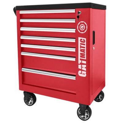 China 233PCS Super Rolling Metal Trolley Car Repair Hand Tool Cabinet for sale