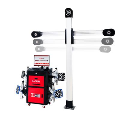 China New 3D Automatic Moveable Computer Wheel Alignment Aligner Garage Equipment CE Certificate for sale