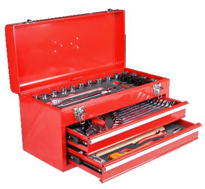 China 51pcs Universal Hand Tool Kit Vehicles Repairing Tool Set For Wheel Aligner for sale