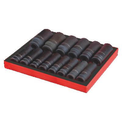 China BESITA DIN Standard 14PCS Deep Impact Socket Set 1/2 Hex Socket Set Hand Tools for sale