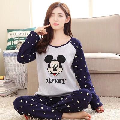 China Wholesale Cheap QUICK DRY Sleepwear Women Pajamas Set Printed Nightgown Sleeve Nightgown For Women for sale