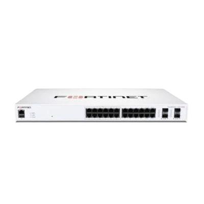 China Original Fortinet FS-124F Layer 2 FortiGate Switch Controller 128Gbps Compatible PoE+ or 24x7 Software License FortiCare Brand New for sale