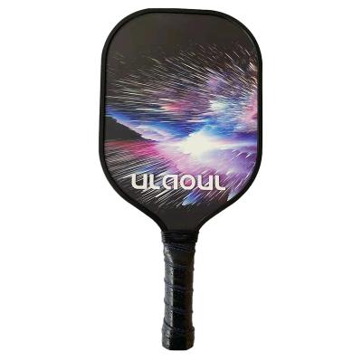 China wholesale lightweight 12.5cm pp honeycomb carbon pickleball paddle racket price B4001 for sale