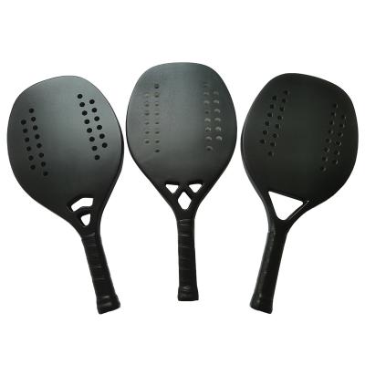 China Popular OEM carbon fiber padel rackets handle lightweight shock absorption training plate tennis racquet for sale