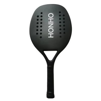 China Carbon fiber OEM customize logo padel racket beach tennis racket high quality carbon paddle for sale