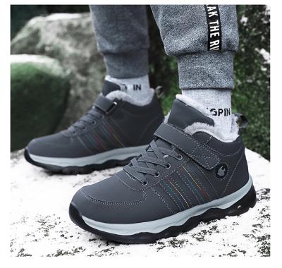 China 2021 New Arrival Lightweight High Quality Winter Men's Plush Hike Boots For Ladies Fur Warm Outdoor Shoes for sale