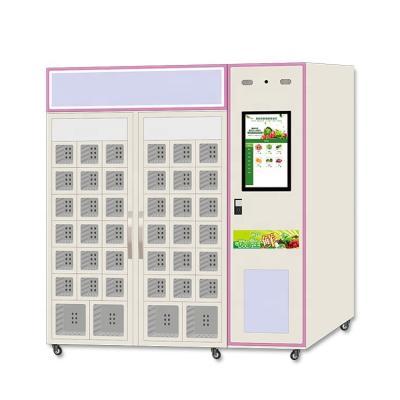 China Intelligent Storage Delivery Locker Cold Storage Locker Refrigeration Parcel Locker Flower Vending Machine for sale