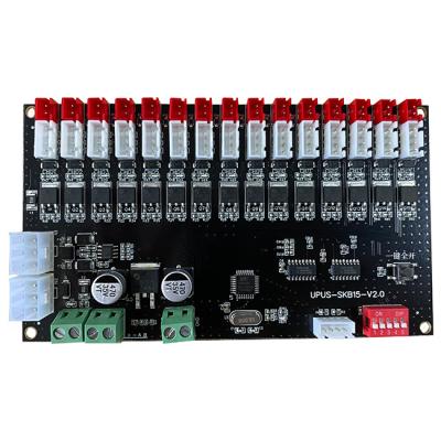 China Hot sale 15 channel RS485 electronics device lock/led control board for smart locker/smart vending machine for sale