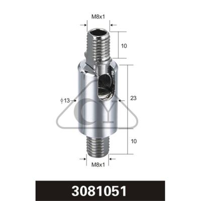 China Modern Interesting Nickel Hang Lamp Universal Joint Swivel Joint 3081051 for sale