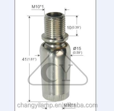 China 3081038--M10 outside thread and inside thread swivel joint use for lamp / 3081038 led / light for sale