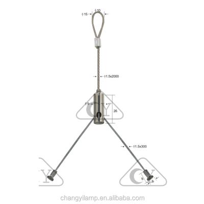 China Home& office& other components custom lighting style modern lamp led suspension kits for led lamp / lighting system for sale