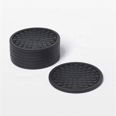 China Viable China Supplier Customized Soft Rubber Coaster With Coaster Stand for sale