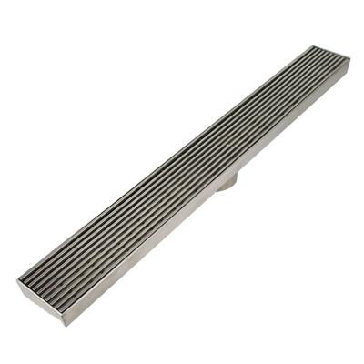 China Mid Century Best Price Bathroom Linear Anti Odor Fittings Linear Drain Grate Floor Drainage for sale