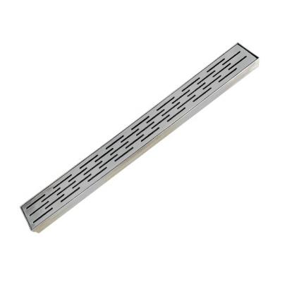 China Modern Bathroom Shower Drain Floor Drain Grate Customized Stainless Steel Channel Drain for sale