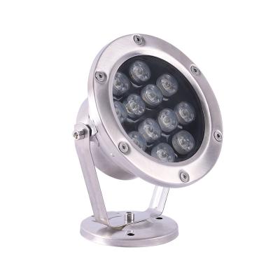 China Residential Factory Price RGB IP68 LED Swimming Pool Lighting Stainless Steel Swimming Pool Light LED Underwater Swimming Pool Lights for sale