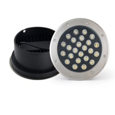 China Outdoor Waterproof LANDSCAPE Garden 3W LED Spot Light IP67 Buried Underground Lamps DC12V-24VOutdoor LED In-ground Lights Deck Wall Light for sale