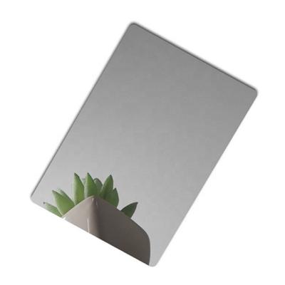 China Construction 201 304 316 410 430 8k [Customizable] Gray Stainless Steel Sheet Mirror Color Stainless Steel Sheet for sale