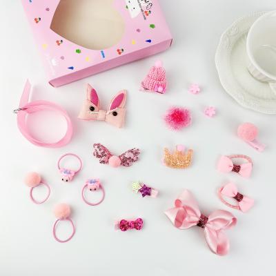 China Children Kids Princess Cute Hairpin Hair Accessories of 18 Pieces for sale