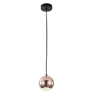 China Modern Nordic Living Room Dining Room Pendant Light Ball Shape Led Chandelier Lamp Luxury for sale