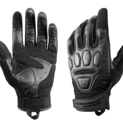 China 2022 Manufacturer Newest Army Gloves Leather Touch Screen CSGL-ZG001 Tactical Military Full Finger Gloves for sale