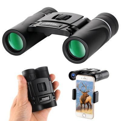 China OEM ODM Compact BAK4 Binoculars High Power Eco Friendly Rubber Binoculars Mini Telescope For Bird Watching Traveling Hiking Skiing Hunting for sale