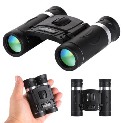 China OEM ODM Eco Friendly Rubber BAK4 Compact Mini Folding Binocular High Power Travel Binocular for Bird Watching Traveling Hiking Skiing Hunting for sale