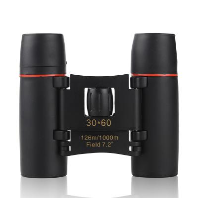 China 30x60 Eco-Friendly Rubber Mini Compact Binoculars for Binocular Bird Watching Kids Travel Hiking Skiing Hunting High Magnification Telesc Binoculars for sale