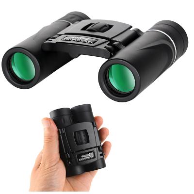 China HD Folding Portable Bright Clear Binocular Telescope Spotting Light Scope Small Binocular for sale