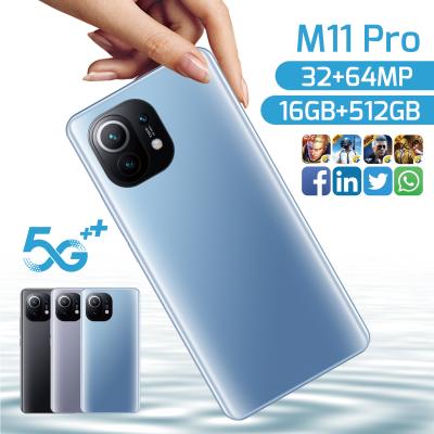 China 5G+ Dual SIM Card CPU Mobile Phone 3G/4G/5G 64MP Camera Mobile Phone MI 11 PRO Newest Smartphone 8GB RAM 256GB ROM 6800mAh Hex Core for sale