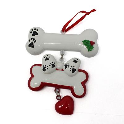 China Public Custom Hanging Mini Cute Resin Christmas Ornaments for sale