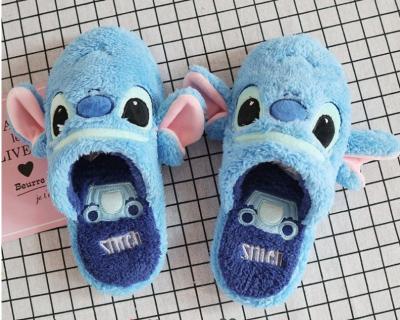 China New arrival winter cartoon plush adult slippers for men and women 009 for sale