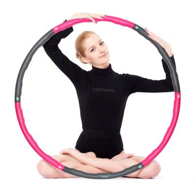 China High Quality Detachable PP Foam Pilates Ring Stitching Plastic Pilates Ring Sponge Pilates Circle for sale